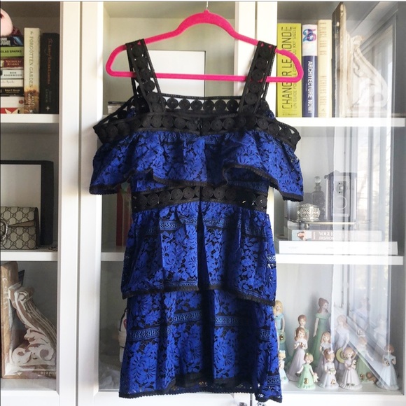 Renegade Crochet Lace Tiered Dress - Picture 2 of 5